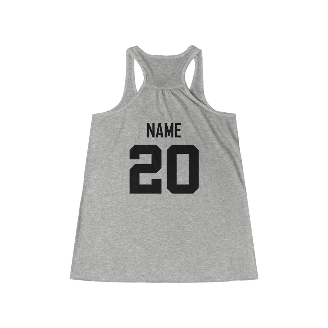 Chewsville Coyotes Women's Flowy Racerback Tank