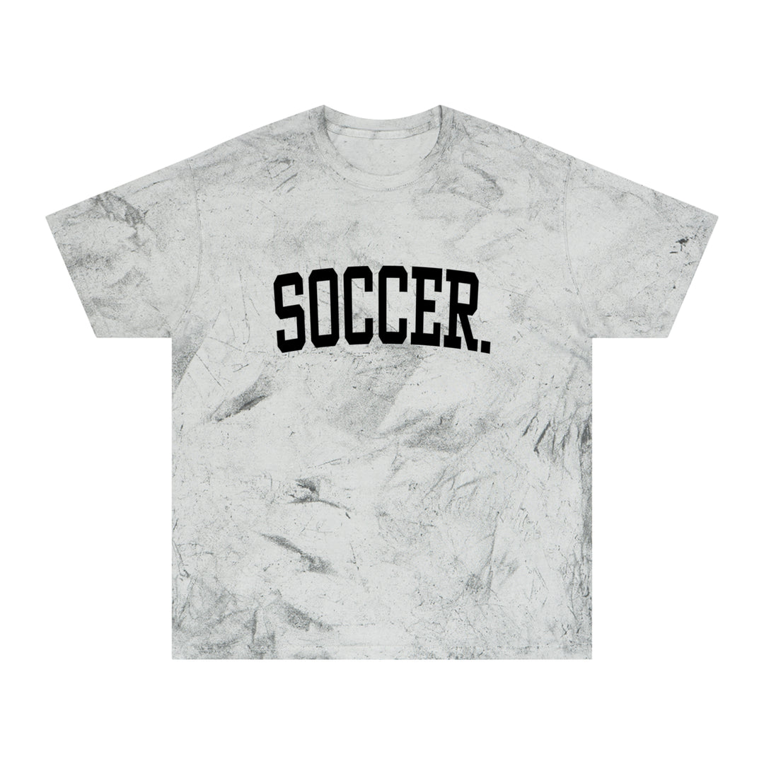 Tall Design Soccer Adult Unisex Colorblast T-Shirt