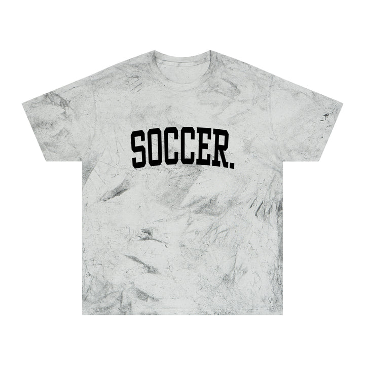 Tall Design Soccer Adult Unisex Colorblast T-Shirt