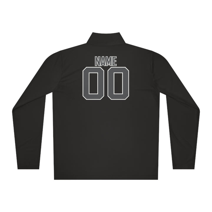 Unisex Adult Long Sleeve Quarter-Zip Pullover