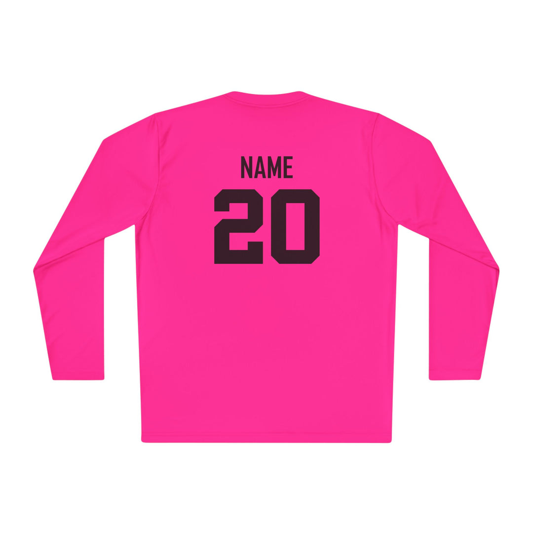 Unisex Adult Long Sleeve Competitor Moisture Wicking Shirt Color Options 2