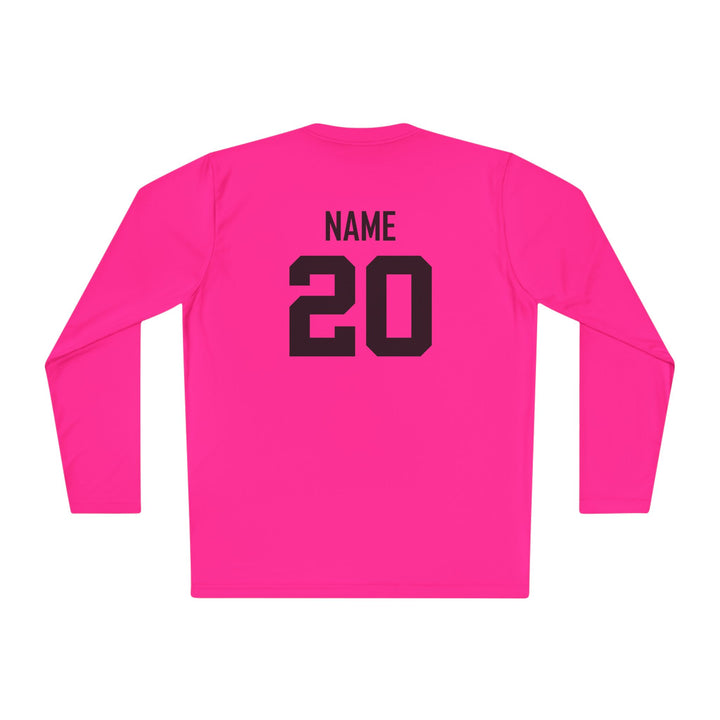 Unisex Adult Long Sleeve Competitor Moisture Wicking Shirt Color Options 2