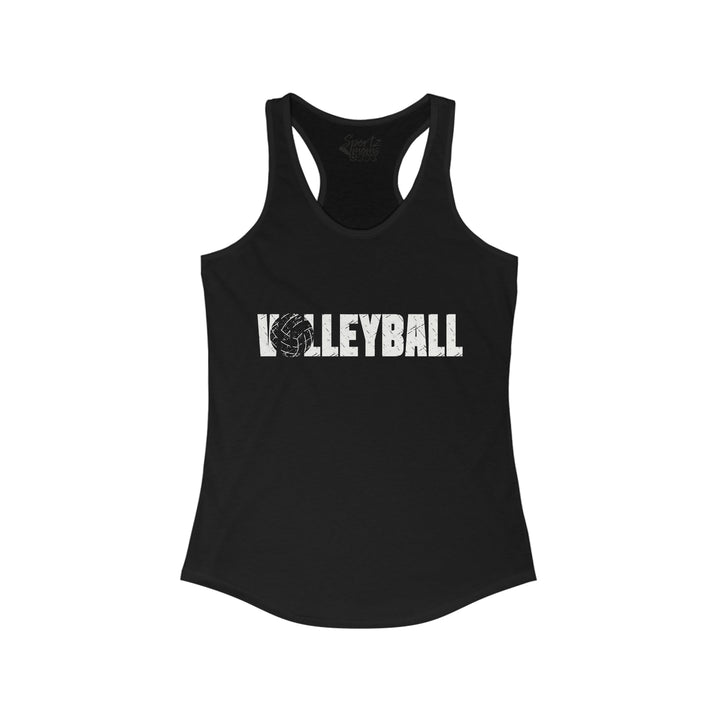 Volleyball Adult Women's Racerback Tank