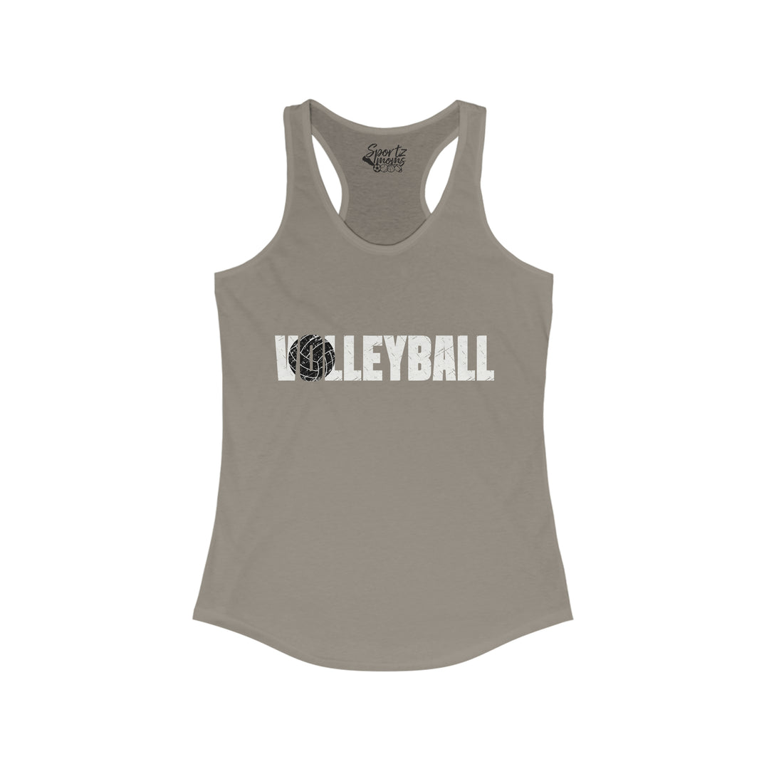 Volleyball Adult Women's Racerback Tank