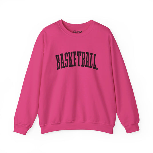 Tall Design Basketball Adult Unisex Basic Crewneck Sweatshirt