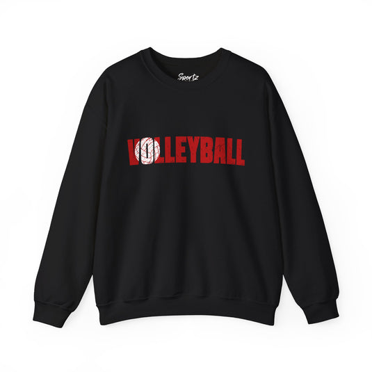 Volleyball Adult Unisex Basic Crewneck Sweatshirt
