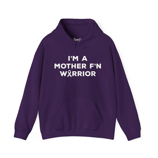 I'm A Mother F'n Warrior Adult Unisex Basic Hooded Sweatshirt