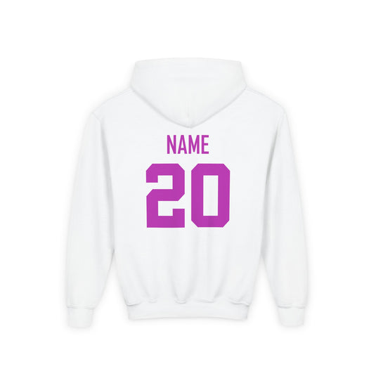 Latrobe Boys Soccer Unisex Youth Basic Hooded Sweatshirt - Cancer Design