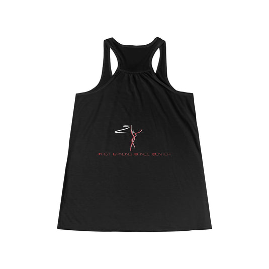 First Landing Dance Center Women's Flowy Racerback Tank - NON DANCERS ONLY