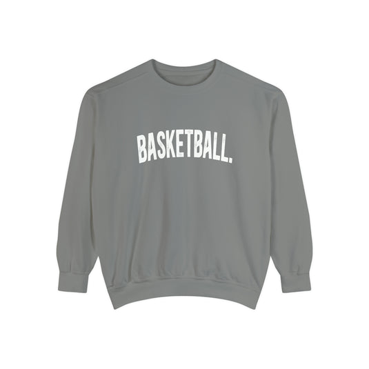 Rustic Design Basketball Adult Unisex Premium Crewneck Sweatshirt