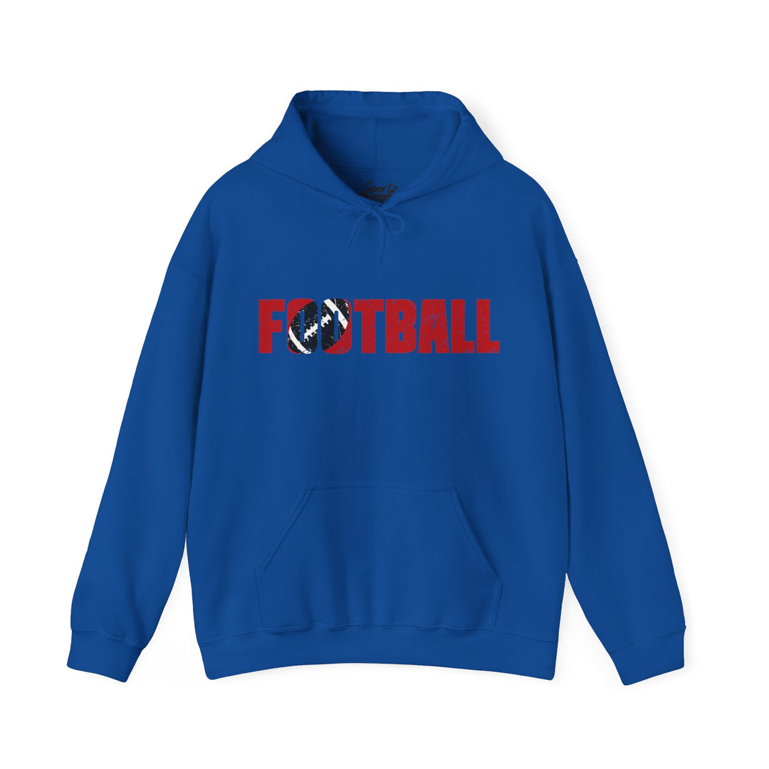 Football Adult Unisex Hooded Sweatshirt
