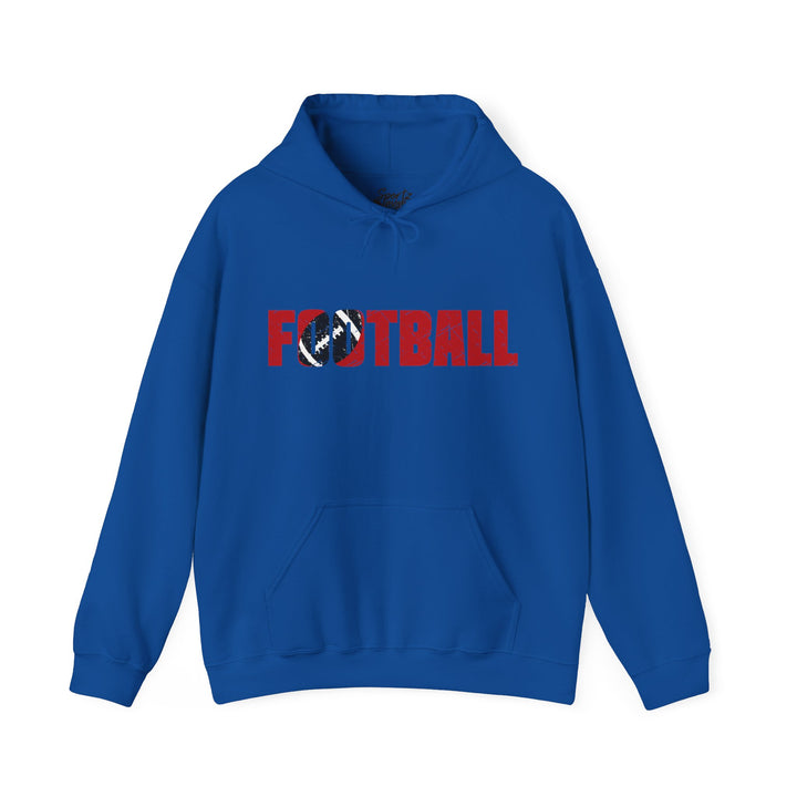 Football Adult Unisex Hooded Sweatshirt