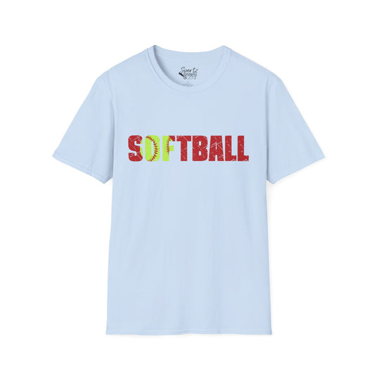 Softball Adult Unisex Basic T-Shirt