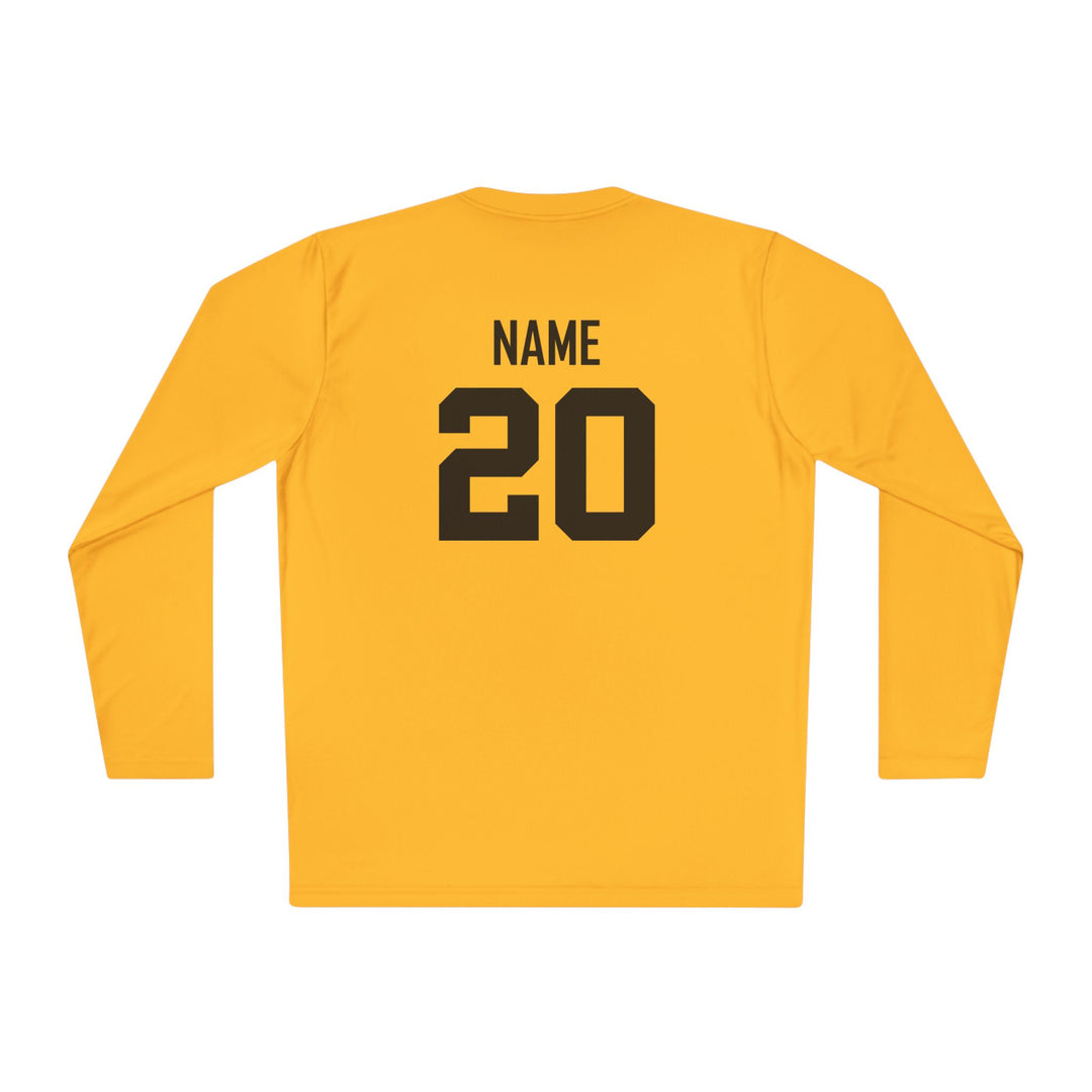 Unisex Adult Long Sleeve Competitor Moisture Wicking Shirt Color Options 1