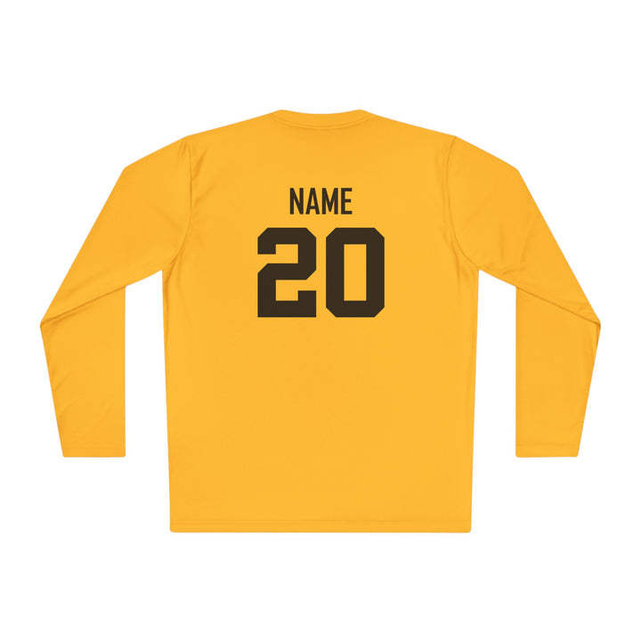 Unisex Adult Long Sleeve Competitor Moisture Wicking Shirt Color Options 1