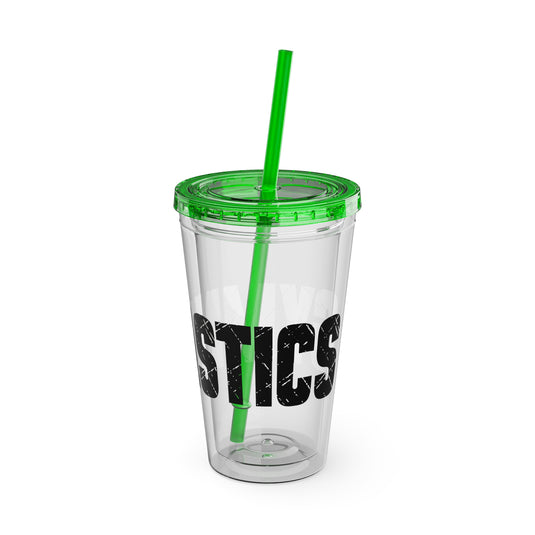 Gymnastics 16 oz Sunsplash Tumbler with Straw