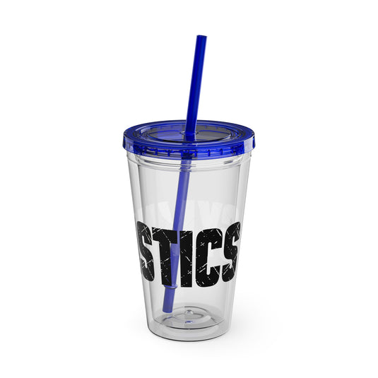 Gymnastics 16 oz Sunsplash Tumbler with Straw