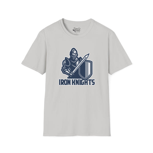 Iron Knights Basic Adult Unisex T-Shirt - Knight Design