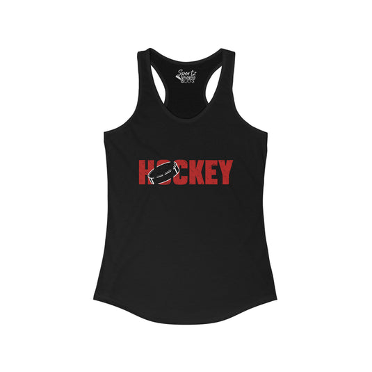 Hockey Adult Women's Racerback Tank