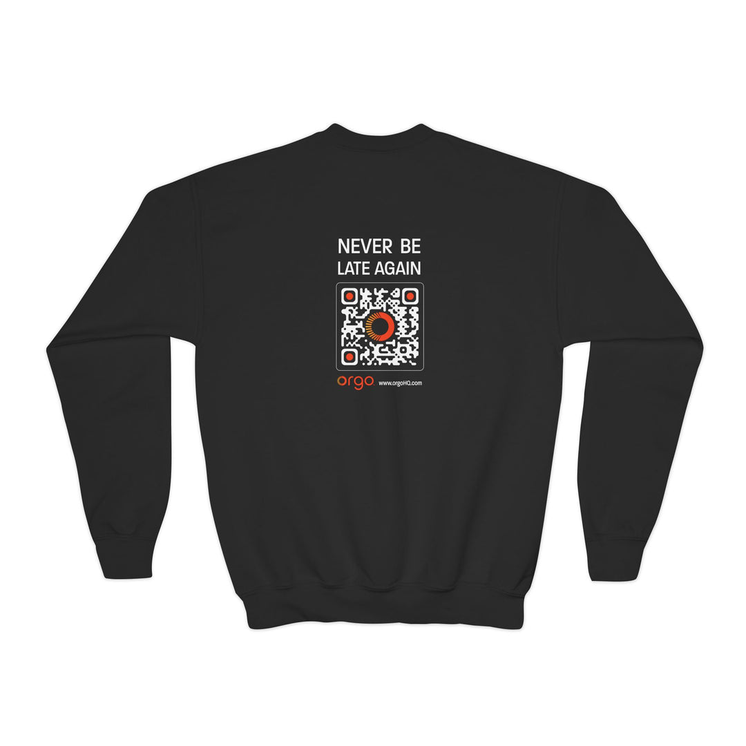 OrgoApp Unisex Youth Basic Crewneck Sweatshirt