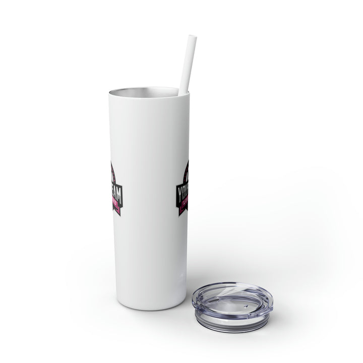 Skinny Tumbler with Straw 20oz
