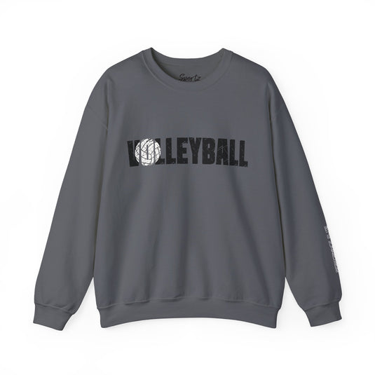 Performance Elite Volleyball Adult Unisex Basic Crewneck Sweatshirt w/Logo on Left Sleeve