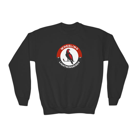 Wheeling Lightningbirds Unisex Youth Crewneck Sweatshirt