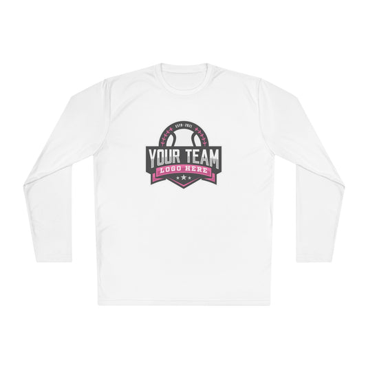Unisex Adult Long Sleeve Competitor Moisture Wicking Shirt Color Options 1