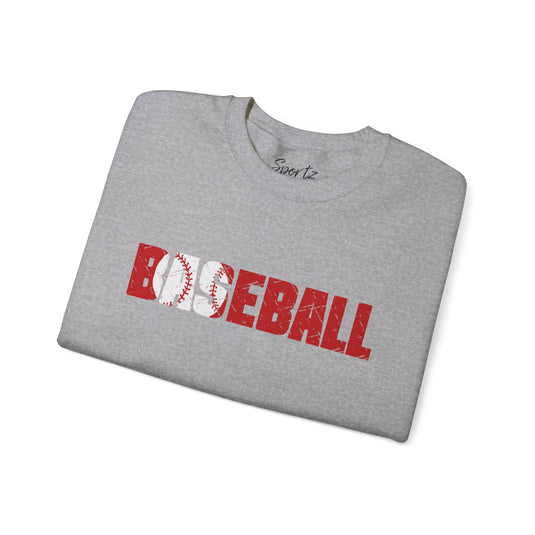 Baseball Adult Unisex Basic Crewneck Sweatshirt