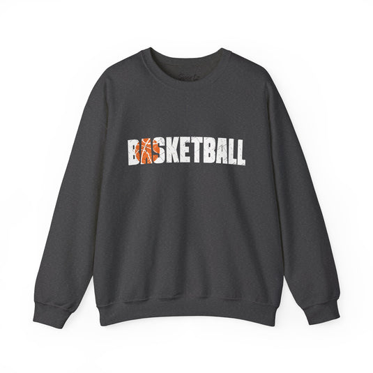 Basketball Adult Unisex Basic Crewneck Sweatshirt