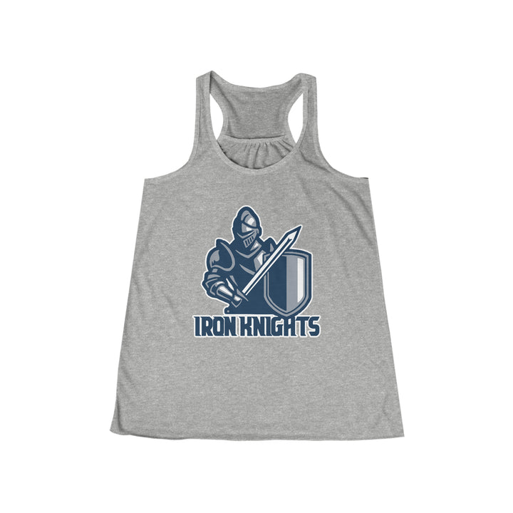 Iron Knights Women's Flowy Racerback Tank w/Knight Design