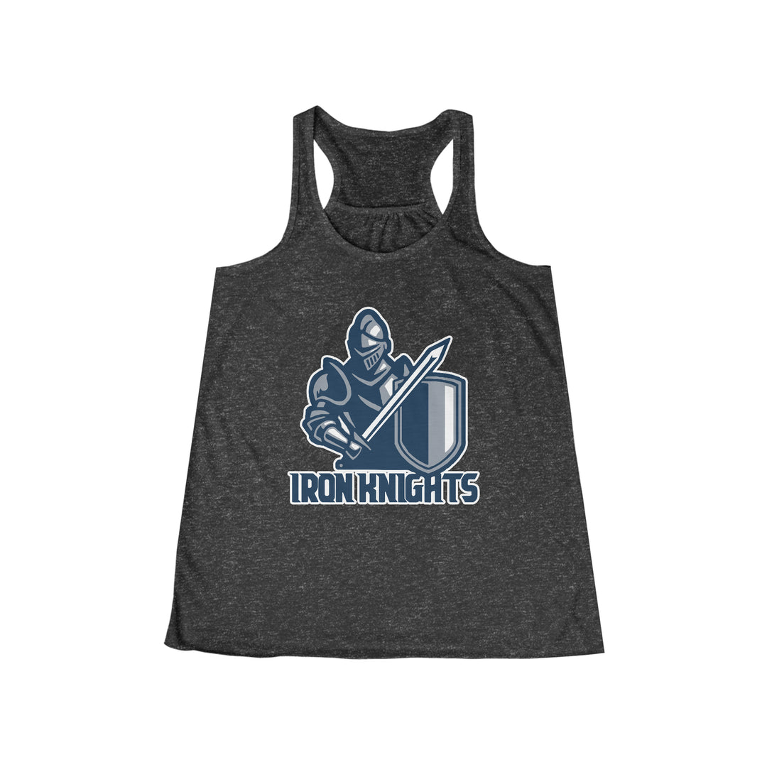 Iron Knights Women's Flowy Racerback Tank w/Knight Design