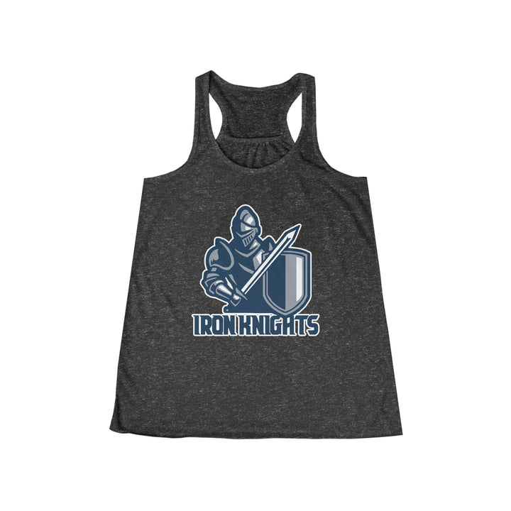 Iron Knights Women's Flowy Racerback Tank w/Knight Design