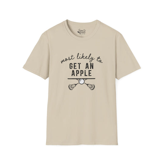 Most Likely To Lacrosse Adult Unisex Basic T-Shirt