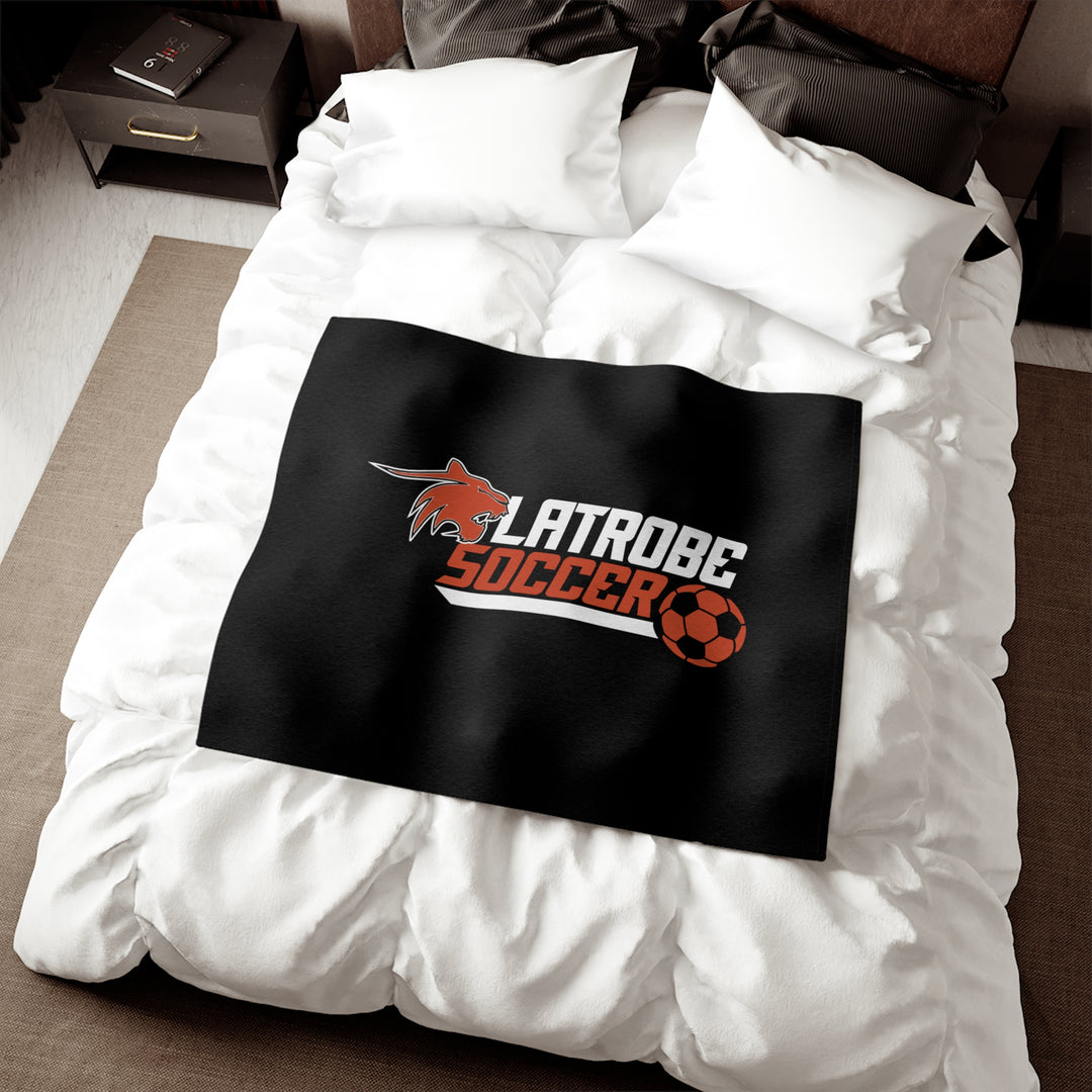 Greater Latrobe Girls Soccer Sweatshirt Blanket
