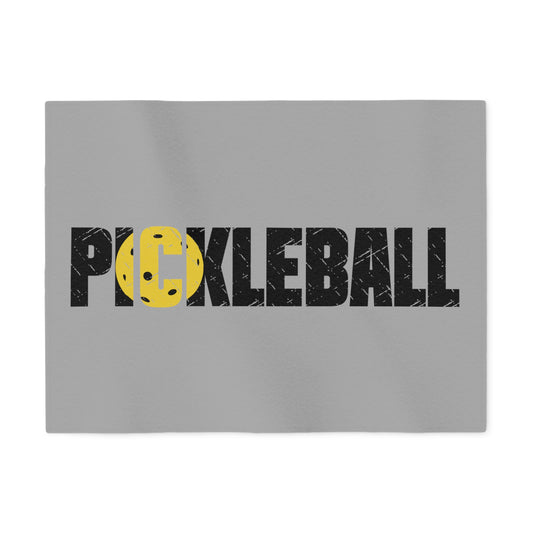 Pickleball Sweatshirt Blanket