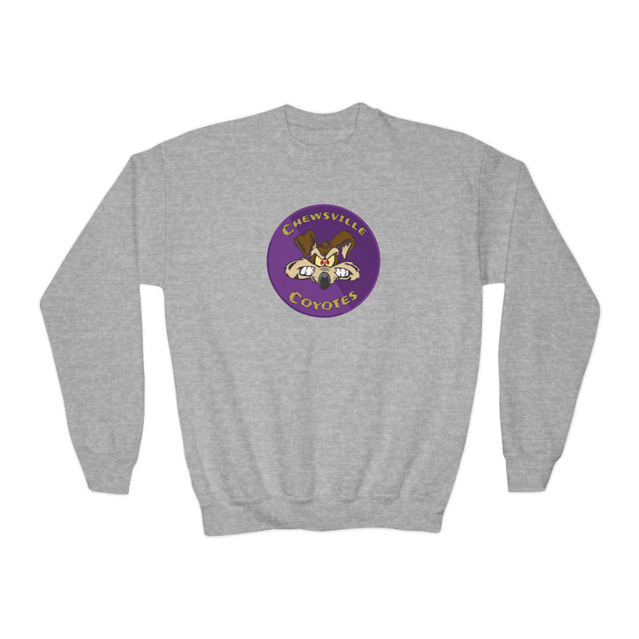 Chewsville Coyotes Unisex Youth Crewneck Sweatshirt
