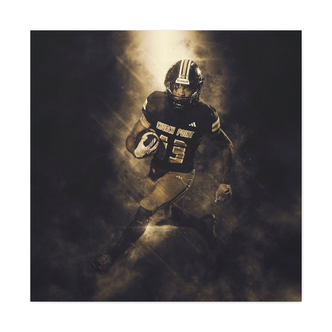 Quick Slants Photography Custom Athlete Canvas