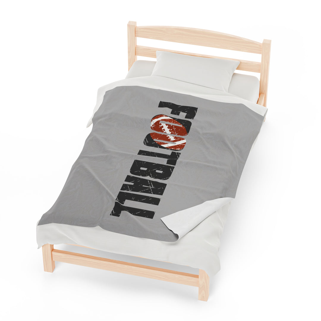 Football Plush Blanket
