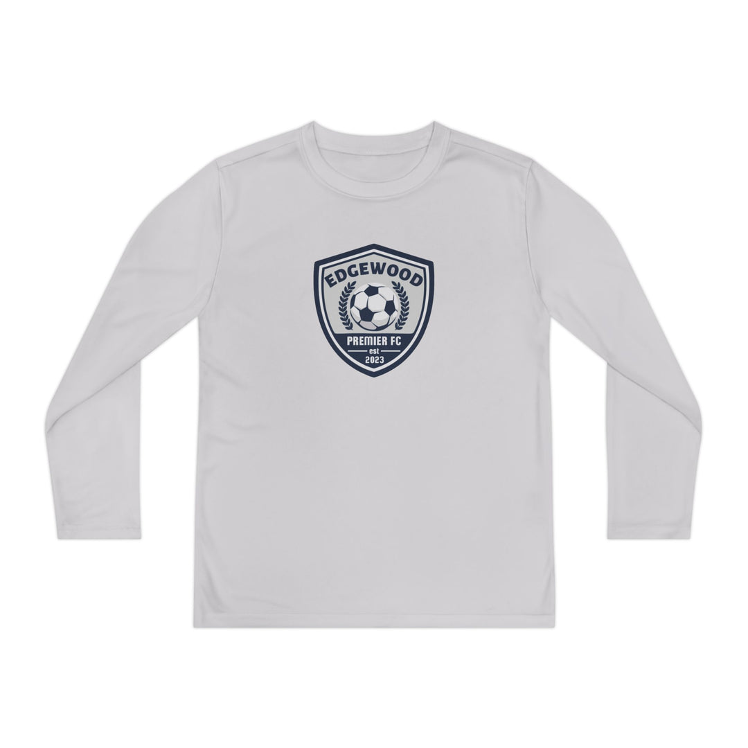 Edgewood Premier FC Unisex Youth Long Sleeve Competitor Moisture Wicking Shirt
