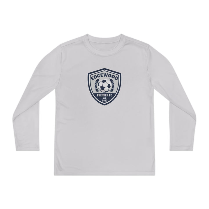 Edgewood Premier FC Unisex Youth Long Sleeve Competitor Moisture Wicking Shirt