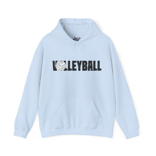 Volleyball Adult Unisex Basic Hooded Sweatshirt