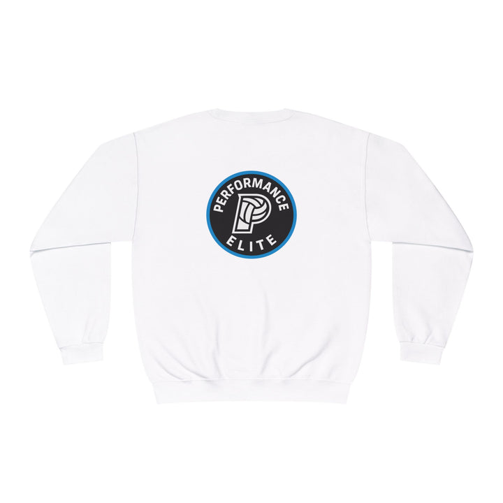 Performance Elite Unisex Adult Mid-Level Crewneck Sweatshirt w/Front & Back Logo