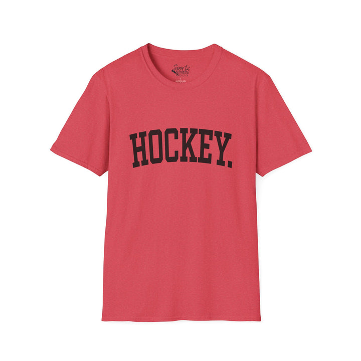 Tall Design Hockey Adult Unisex T-Shirt