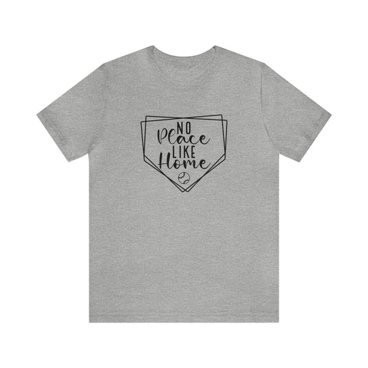 No Place Like Home Baseball Adult Unisex Mid-Level T-Shirt