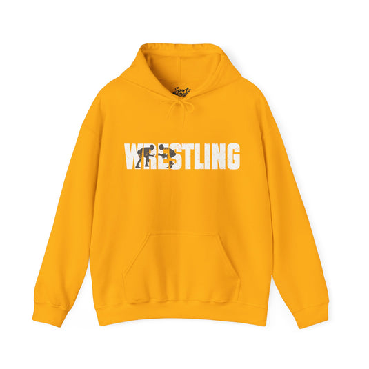 Wrestling Adult Unisex Basic Hooded Sweatshirt