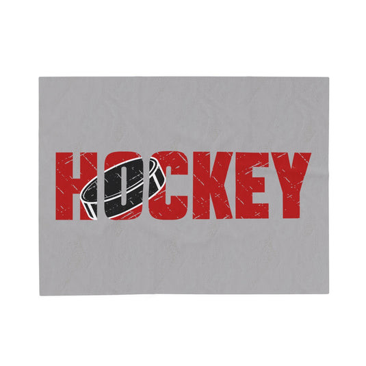 Hockey Plush Blanket