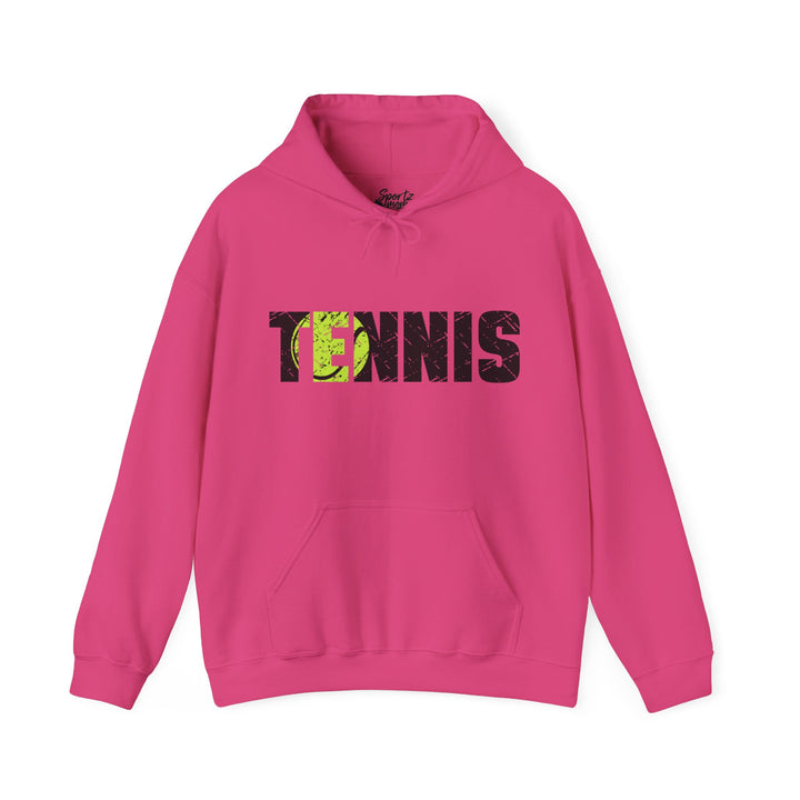 Tennis Adult Unisex Hooded Sweatshirt