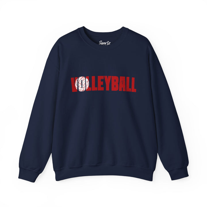 Volleyball Adult Unisex Crewneck Sweatshirt