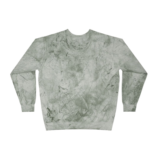 Rustic Design Baseball Adult Unisex Color Blast Crewneck Sweatshirt